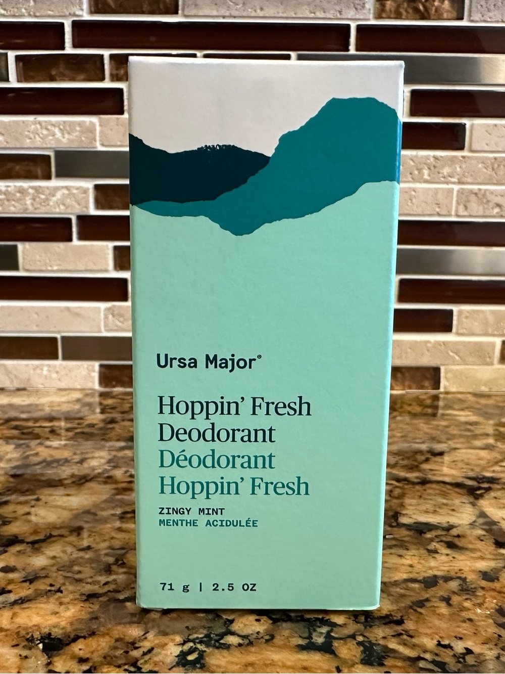 NEW Ursa Major Hoppin’ Fresh Deodorant Zingy Mint Ulta Clean 2.5oz 71g